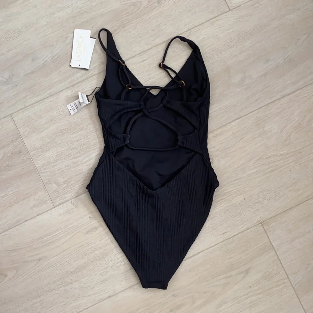 L*Space black one piece NWT - Picture 4 of 5